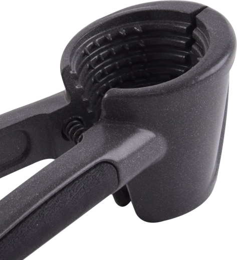 Geribbelde kop voor veilige grip