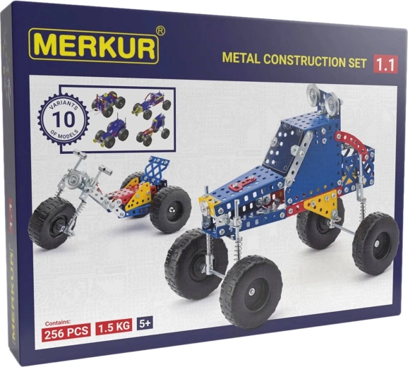 Merkur metalen bouwset Extreme Buggy 256 onderdelen