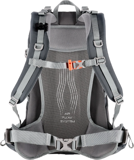 Geventileerd rugsysteem voor comfort de hele dag