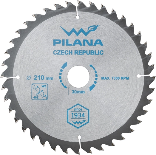 Zaagblad PILANA SK 5255 WZ 210 mm, 40 tanden