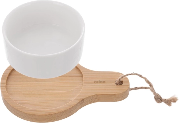 Stabiele ligging van het schaaltje in de tray