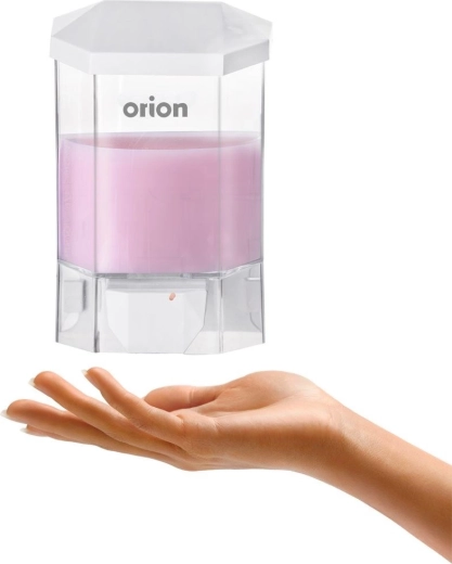 Hygiënische dosering aan de wand