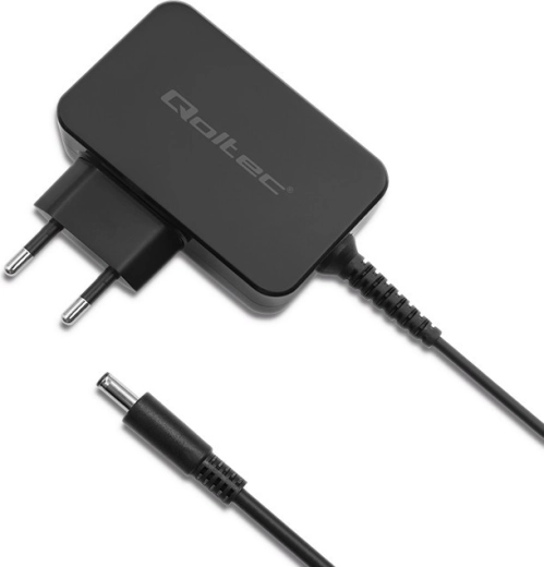 Qoltec voedingsadapter voor Dell-laptops 45 W 19,5 V 2,31 A (4,5 × 3,0 mm met pin)