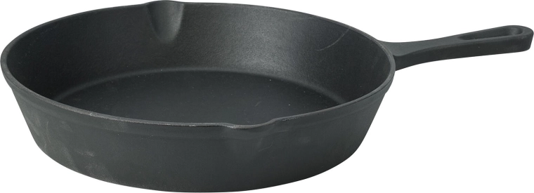 Gietijzeren koekenpan met schenktuiten 26,5 cm