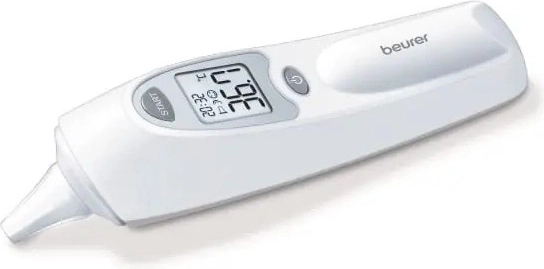 Infrarode oorthermometer met hygiënische kap FT58