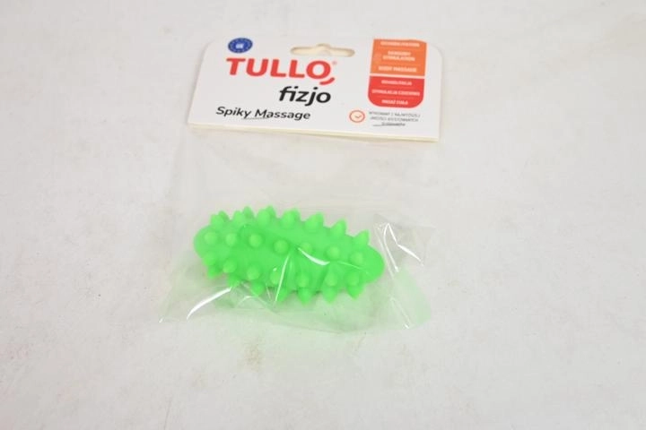 Fizjo revalidatie-massageboon met noppen 7,4 cm groen