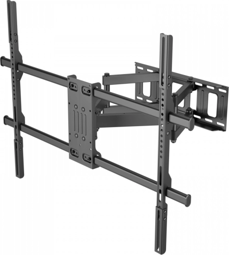 Extra robuuste uitschuifbare, kantel- en draaibare wandbeugel voor tv’s tot 100" VESA 800×600, 65 kg