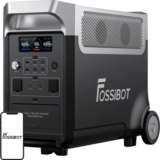 Fossibot F3600 Pro draagbaar laadstation 3600 W (zwart)