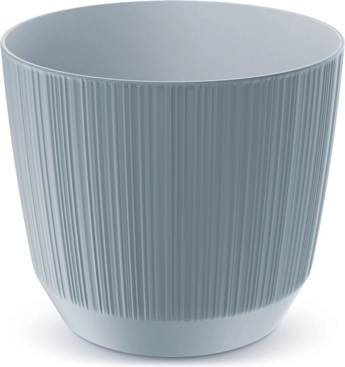 Bloempot Ryfo 19,5 cm lichtgrijs