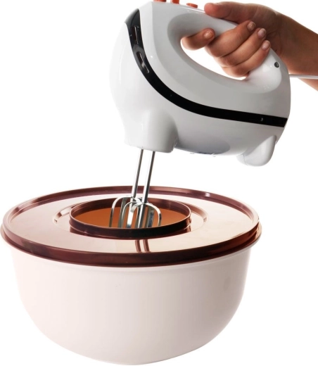 Tweedelig anti-spatdeksel