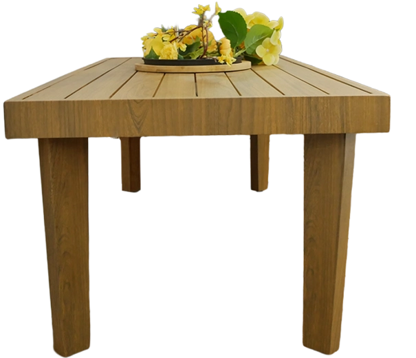 Praktische lamellentafel, eenvoudig te onderhouden