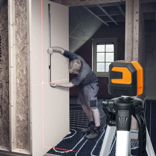Automatische nivellering voor comfortabel werken