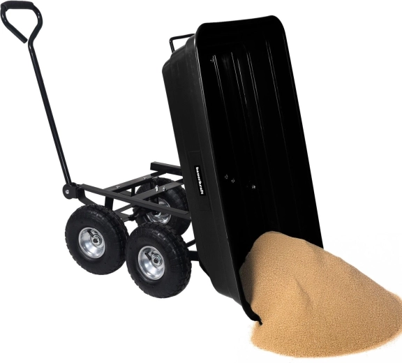 Kiepbare bak voor snel legen