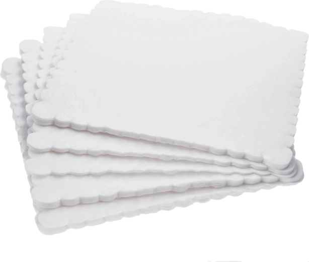 Witte gastronomische servetten 15 × 15 cm, 200 stuks