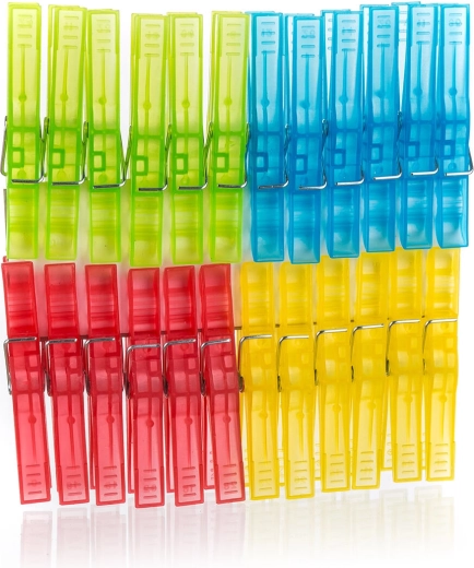 Kleurrijke mix en praktische verpakking van 24 stuks