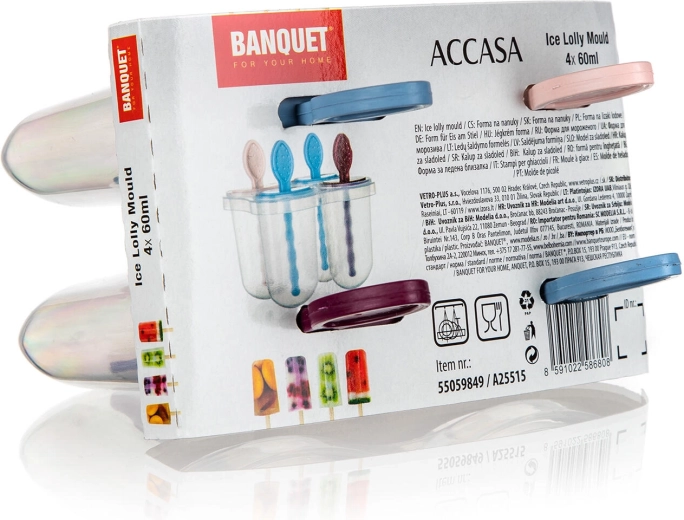 Compacte set van 4, vaatwasmachinebestendig