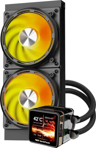 Krachtige koeling met koperen basis