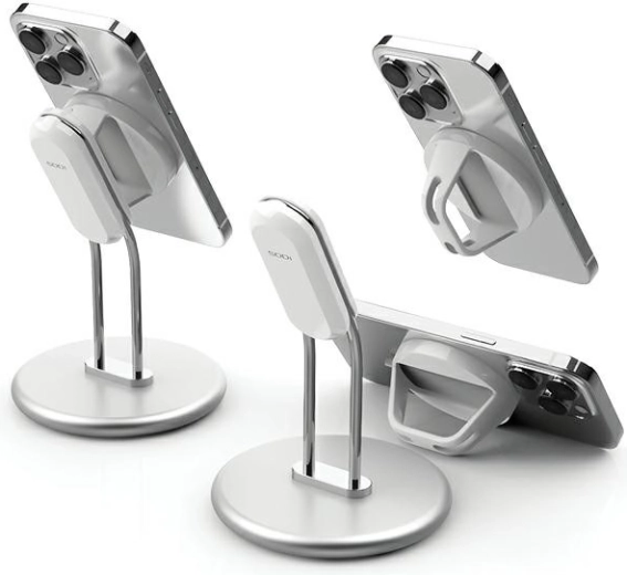 Afneembare houder en mogelijkheid om originele MagSafe-oplader te plaatsen