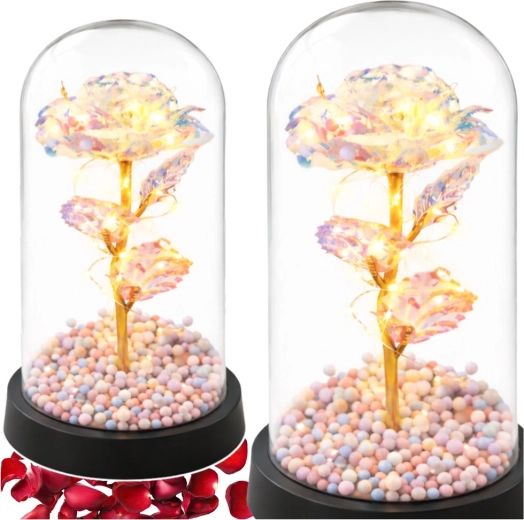 Magisch spel van licht en weerspiegelingen