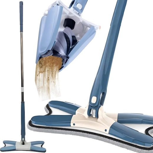 Zelfwringende X-mechaniek zonder vuile handen