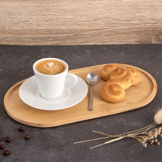 Elegant serveren van drankjes en desserts