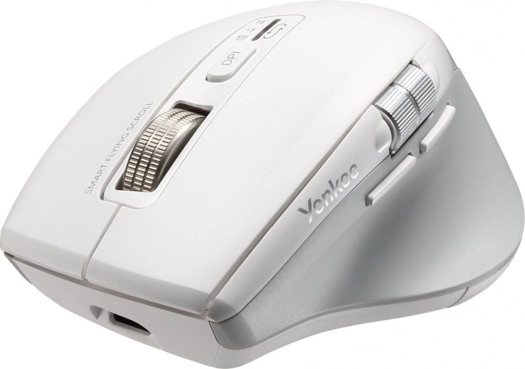 Zijwiel voor horizontaal scrollen