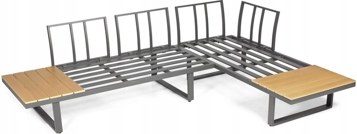 Duurzame aluminium constructie en polywood