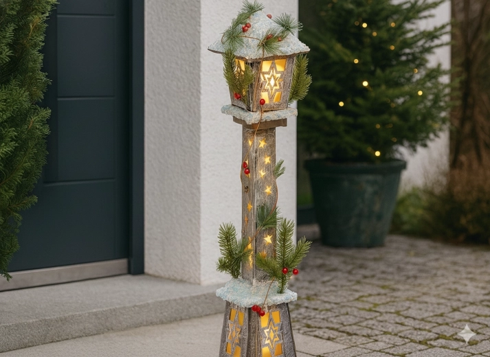 Opvallende decoratie voor bij de deur en in huis