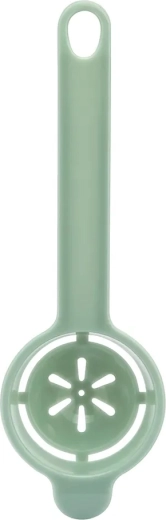 Plastic eierscheider saliegroen 19 × 6 cm
