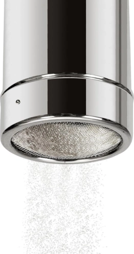 Fijn en gelijkmatig strooien zonder klontjes