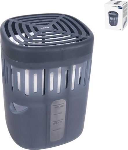 Orion vochtvanger met vervangbare vulling 450 g zwart