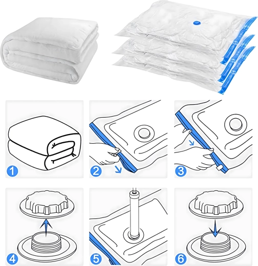 Snelle compressie met de stofzuiger
