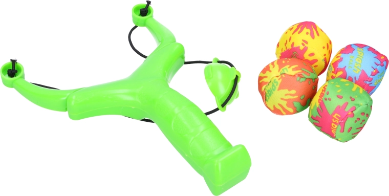 Vier waterballonnen in de verpakking