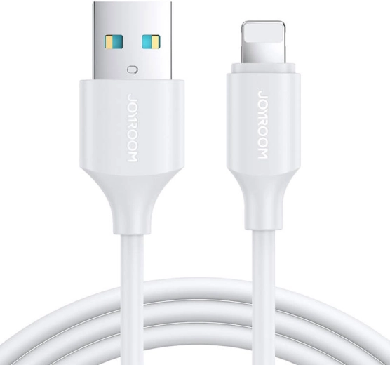 Joyroom kabel USB-A naar Lightning 2 m wit