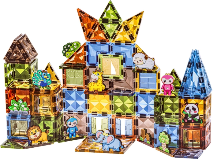 Bouwen van 3D-torens, huisjes en kastelen