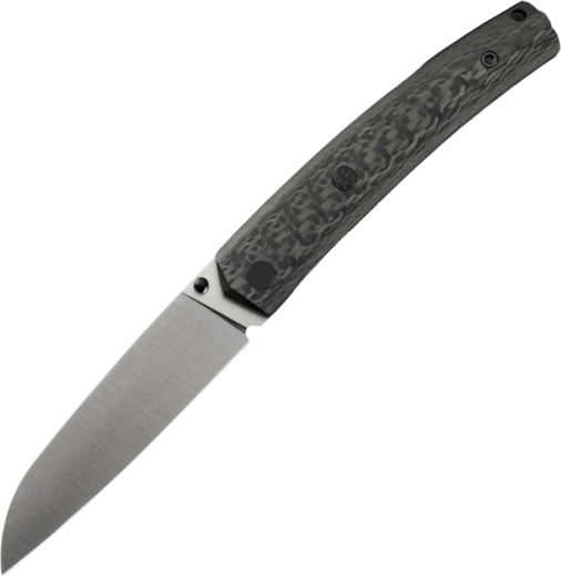 Petrified Fish Patte V5 inklapbaar EDC-zakmes met sheepfoot-lemmet en handgreep van carbonvezel