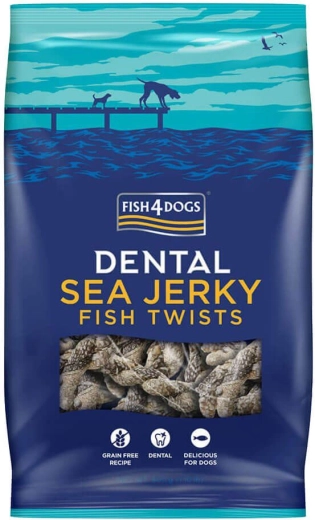 Fish4Dogs dentale hondensnacks van zeevis – rolletjes 500 g