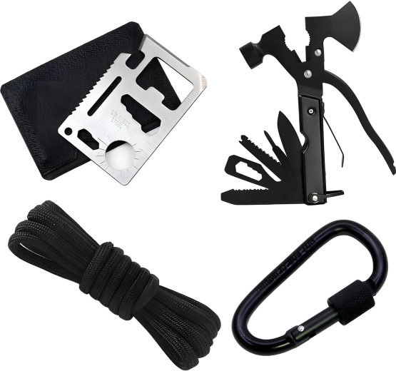 Multifunctionele tools voor kamperen, reparaties en werk