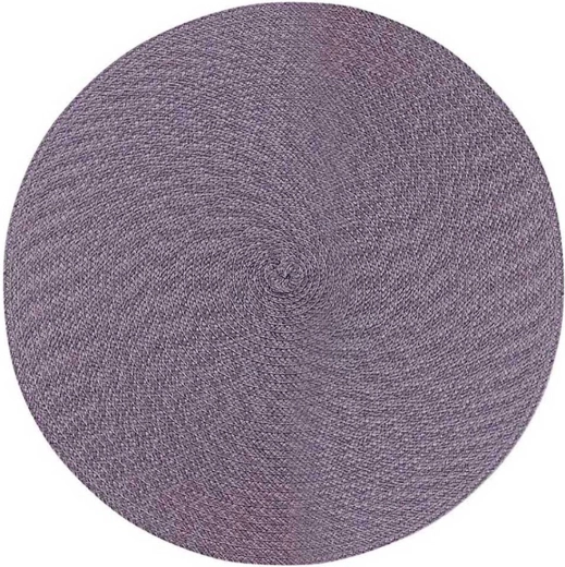 Altom Design placemat van PP met strolook 38 cm paars