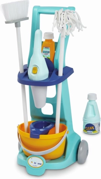 Kinder schoonmaakwagen met accessoires
