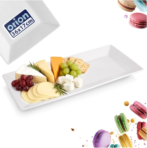 Elegante presentatie van gerechten