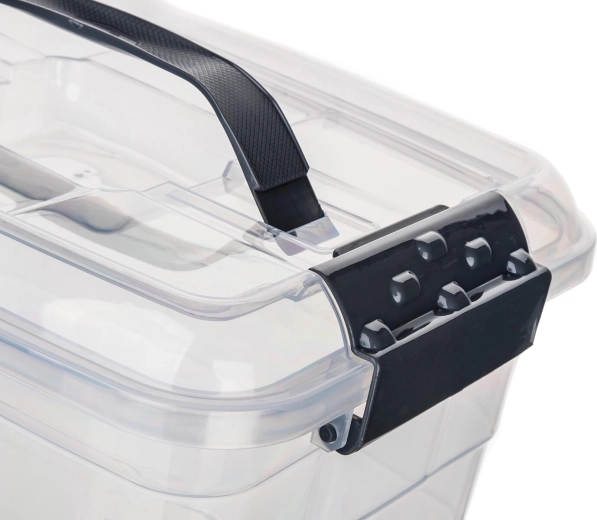 Veilig deksel met robuuste clips