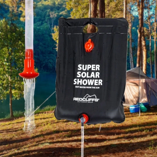 Verwarming door de zon tot ~50 °C