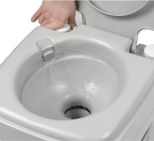 Handpomp en efficiënt doorspoelen