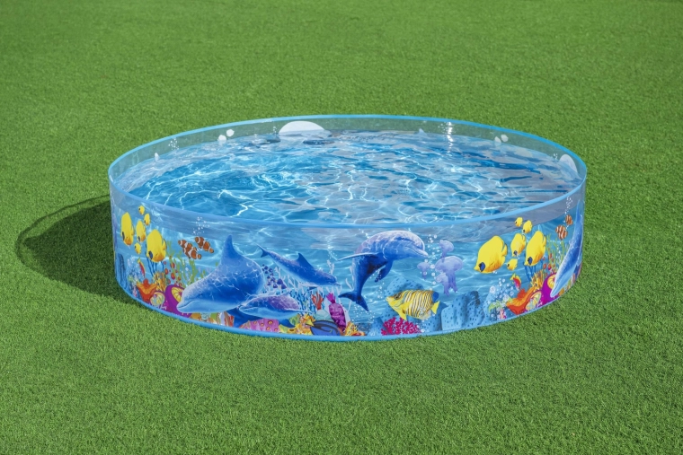 Snel opzetten door het vullen met water