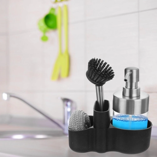 Dispenser met praktische pomp