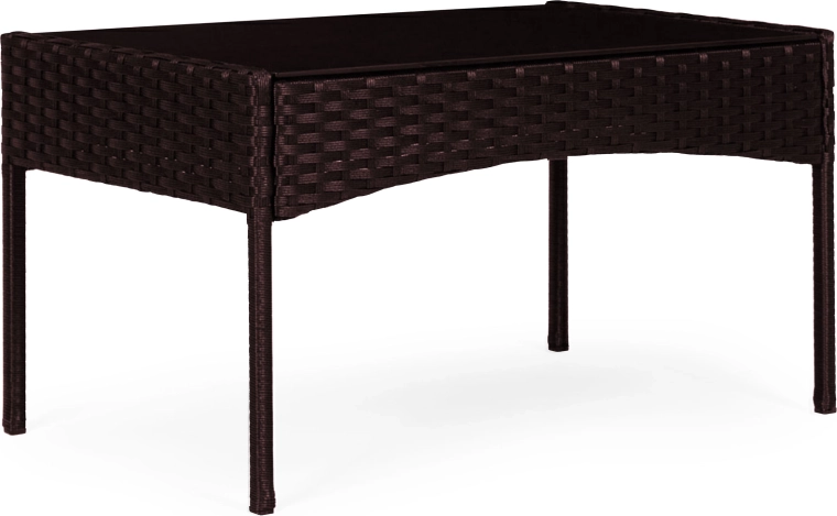 Veilige tafel met gehard glas