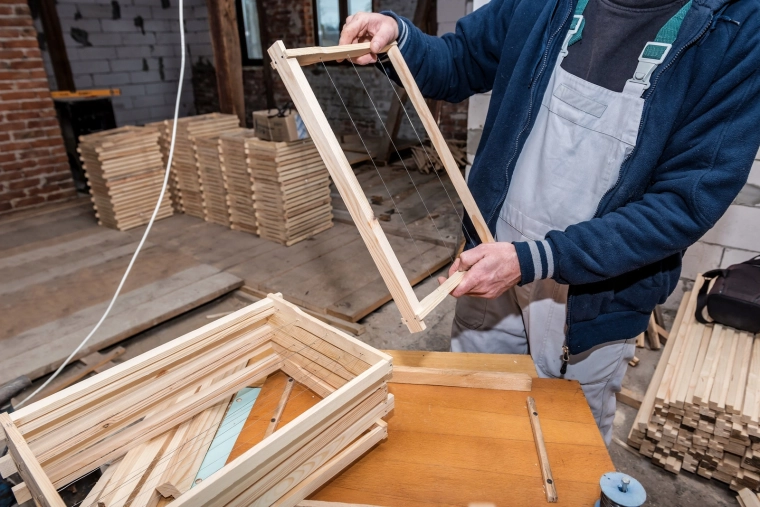 Ideaal voor het bedraden van imkerkastramen