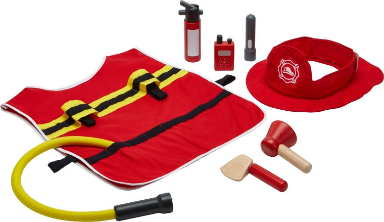 PlanToys brandweerset voor kinderen