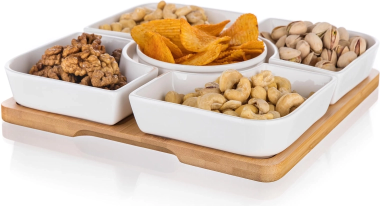 Ideaal voor snacks, dips en voorgerechten